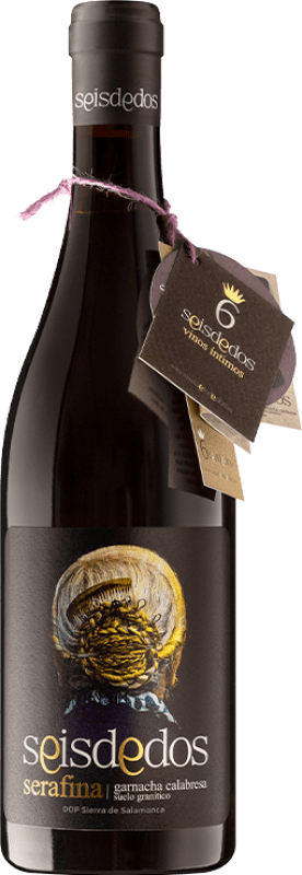 27,95 € Envoi gratuit | Vin Rouge Seisdedos Serafina D.O.P. Vino de Calidad Sierra de Salamanca Castille et Leon Espagne Garnacha — Grenache Bouteille 75 cl