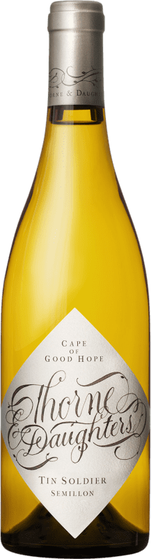 44,95 € Free Shipping | White Wine Thorne Tim Soldier W.O. Swartland Swartland South Africa Sémillon 75 cl