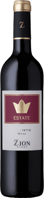 23,95 € Spedizione Gratuita | Vino rosso Zion Estate I.G. Galilee Israele Syrah Bottiglia 75 cl
