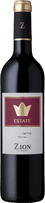 18,95 € 送料無料 | 赤ワイン Zion Estate Wine — エステートワイン I.G. Galilee イスラエル Syrah — シラー 75 cl