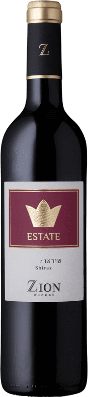 23,95 € Spedizione Gratuita | Vino rosso Zion Estate I.G. Galilee Israele Syrah Bottiglia 75 cl