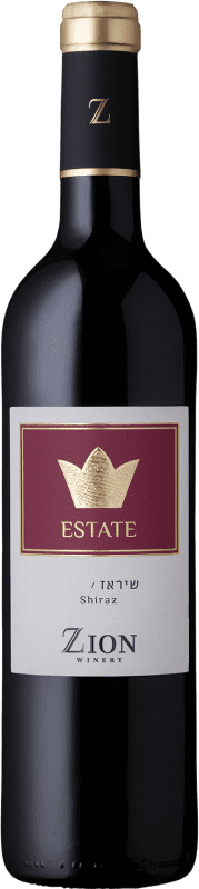 24,95 € Kostenloser Versand | Rotwein Zion Estate I.G. Galilee Israel Syrah Flasche 75 cl