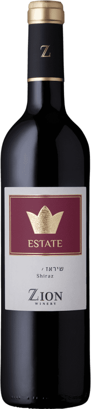 24,95 € Envio grátis | Vinho tinto Zion Estate I.G. Galilee Israel Syrah Garrafa 75 cl