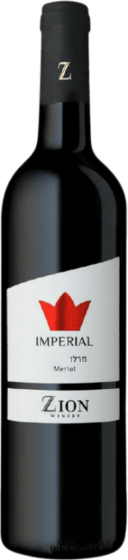 16,95 € Envío gratis | Vino tinto Zion Imperial Israel Merlot Botella 75 cl