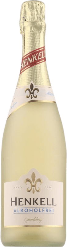 8,95 € Envío gratis | Espumoso Blanco Henkell Alemania Botella 75 cl 0.0 Cero Cero Sin Alcohol
