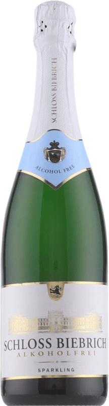 4,95 € Free Shipping | White sparkling Schloss Biebrich 0,0 Germany Bottle 75 cl Alcohol-Free