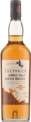 15,95 € Spedizione Gratuita | Whisky Single Malt Talisker Isole Regno Unito 10 Anni Bottiglietta 20 cl