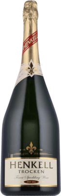98,95 € Kostenloser Versand | Weißer Sekt Henkell Brut Deutschland Jeroboam-Doppelmagnum Flasche 3 L