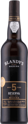 19,95 € 送料無料 | 強化ワイン Blandys Madeira 甘い 予約 I.G. Madeira マデイラ島 ポルトガル 5 年 ボトル Medium 50 cl