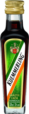 17,95 € Envoi gratuit | Boîte de 25 unités Liqueur aux herbes Kümmerling Allemagne Bouteille Miniature 2 cl