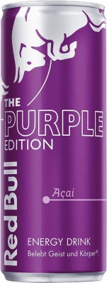 饮料和搅拌机 盒装24个 Red Bull Energy Drink Açai The Purple Edition 25 cl