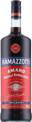 44,95 € Envío gratis | Amaretto Ramazzotti Amaro Italia Botella Especial 1,5 L