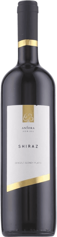 10,95 € Free Shipping | Red wine Pamukkale Anfora Shiraz Dry Turkey Syrah Bottle 75 cl