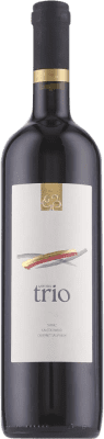 7,95 € Бесплатная доставка | Красное вино Pamukkale Anfora Trio Shiraz Kalecik Karasi Cabernet Sauvignon сухой Индейка Syrah, Cabernet Sauvignon бутылка 75 cl