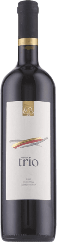 8,95 € Envio grátis | Vinho Tinto Pamukkale Trio Shiraz Kalecik Karasi Cabernet Sauvignon Seco Ánfora — Ânfora Turquia Syrah, Cabernet Sauvignon 75 cl