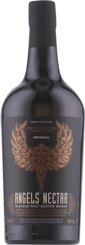 49,95 € Envio grátis | Whisky Blended Angels Nectar Escócia Reino Unido 5 Anos Garrafa 70 cl