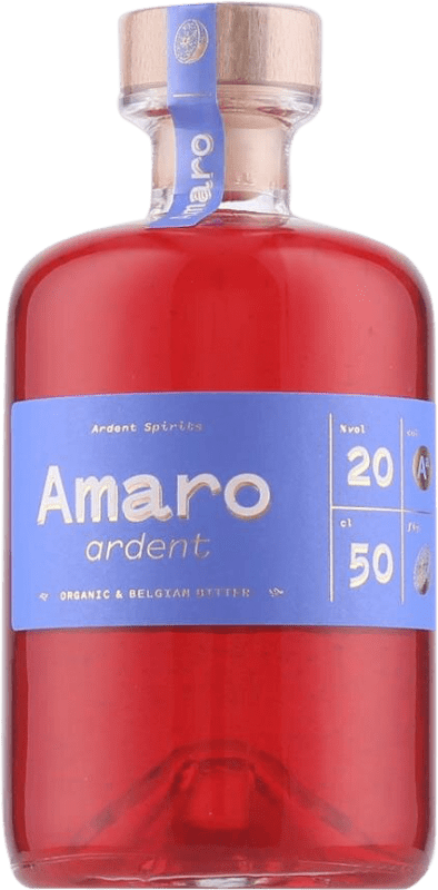 31,95 € Envio grátis | Aperitivo Bitter Amaro Montenegro Ardent Bélgica Organic — Bio Garrafa Medium 50 cl