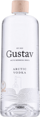 26,95 € Envio grátis | Vodca Gustav Artic Finlândia Garrafa 70 cl