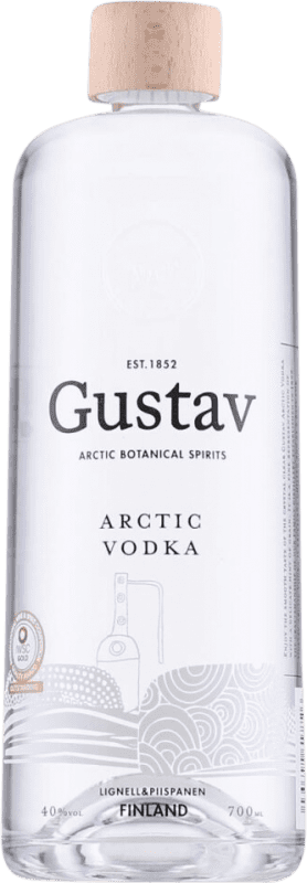 29,95 € Free Shipping | Vodka Gustav Artic Finland 70 cl