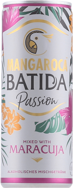 2,95 € 免费送货 | 调和剂 Mixer Mangaroca Batida 巴西 罐 33 cl Passion Fruit — 百香果, Maracujá — 百香果