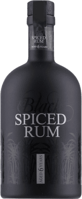 Ром Gansloser Black Spiced 6 Лет 50 cl