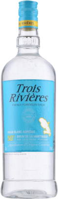 27,95 € Envio grátis | Rum Trois Rivieres 50º Blanc — Branco França 1 L