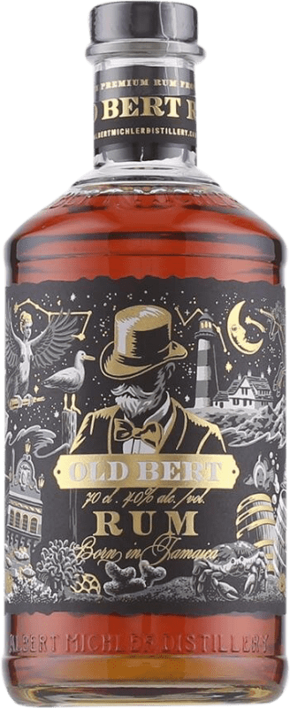 49,95 € 免费送货 | 朗姆酒 Old Bert Born in Jamaica 牙买加 瓶子 70 cl