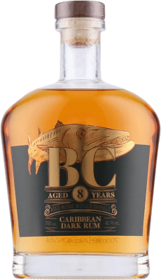 Rum BC Caribbean Dark 8 Anos 70 cl