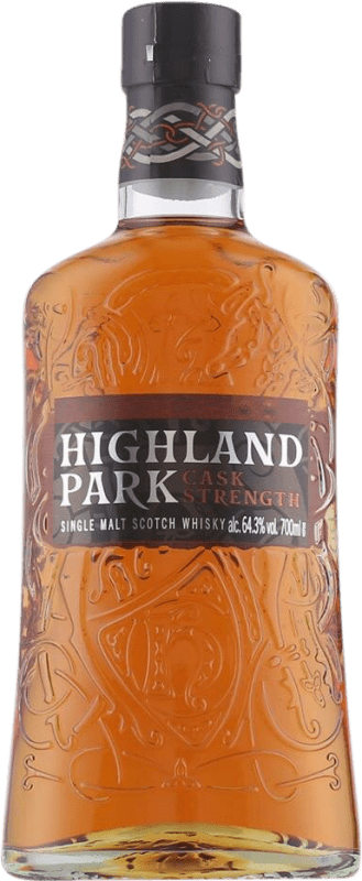 124,95 € Kostenloser Versand | Single Malt Whisky Highland Park Nº 4 Cask Strength — Fassstärke, Limitierte Edition Hochland Großbritannien 70 cl