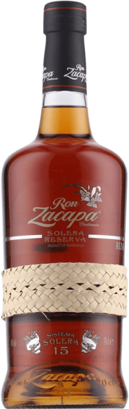 251,95 € Envoi gratuit | Rhum Zacapa Centenario Sistema 15 Solera Guatemala Bouteille 70 cl