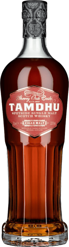 252,95 € Free Shipping | Single Malt Whisky Tamdhu Cigar Scotland United Kingdom Bottle 70 cl