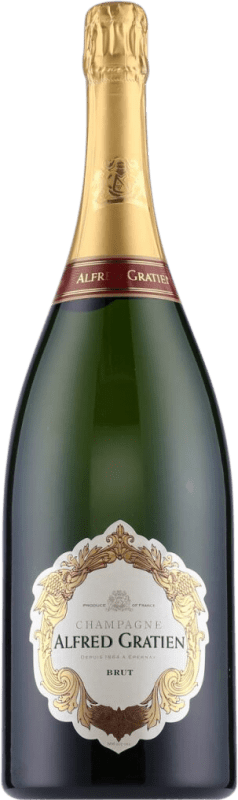 99,95 € 免费送货 | 白起泡酒 Alfred Gratien Classic 香槟 A.O.C. Champagne 香槟酒 法国 瓶子 Magnum 1,5 L