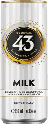 饮料和搅拌机 盒装12个 Licor 43 Cocktail Milk PreMix 25 cl