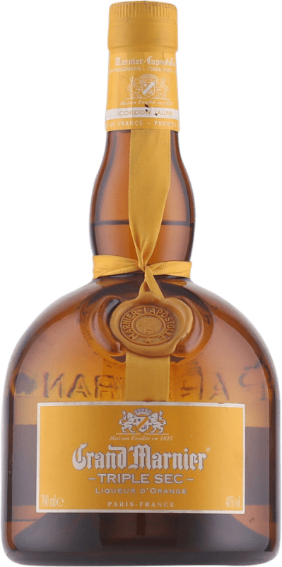 35,95 € Envío gratis | Triple Seco Grand Marnier Cordon Jaune — Amarillo Francia 70 cl
