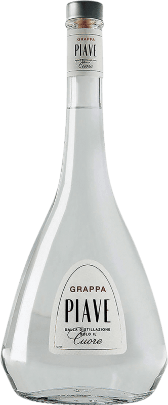 17,95 € Kostenloser Versand | Grappa Piave Cuore Italien 70 cl