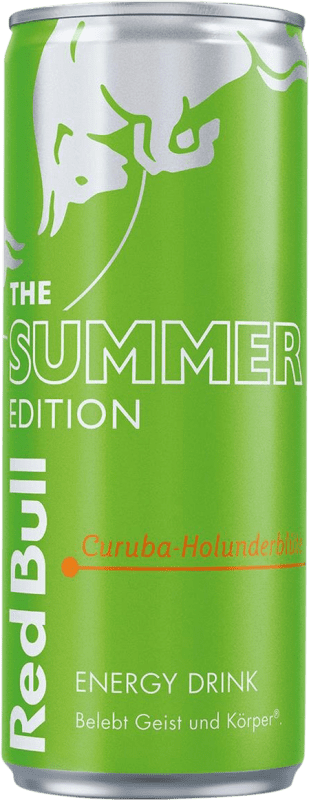 1,95 € Kostenloser Versand | Softdrinks Red Bull Energy Drink Curuba Holunderblüte The Summer Limitierte Edition Österreich Dose 25 cl