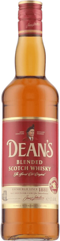 16,95 € Free Shipping | Whisky Blended Dean's Scotch Scotland United Kingdom Bottle 70 cl