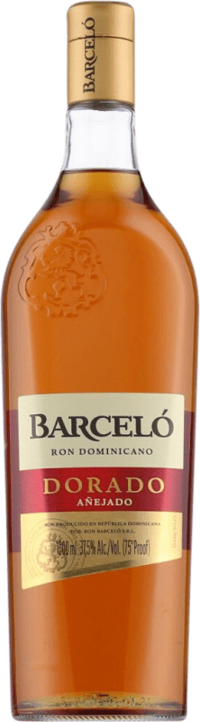 27,95 € Envío gratis | Ron Barceló Dorado República Dominicana 1 L
