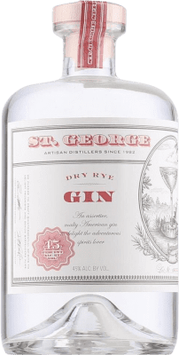 51,95 € Envio grátis | Gin St. George Dry Rye Gin Estados Unidos Garrafa 70 cl