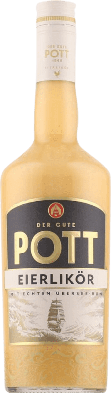 11,95 € Envio grátis | Licores Pott Eierlikör Alemanha Garrafa 70 cl