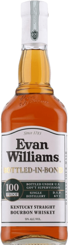 32,95 € Бесплатная доставка | Бурбон Marie Brizard Evan Williams Bottled in Bond Кентукки Соединенные Штаты Бутылка 70 cl