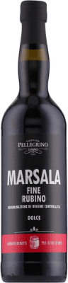 18,95 € Envoi gratuit | Vin fortifié Cantine Pellegrino Fine Rubino Dolce D.O.C. Marsala Italie Bouteille 75 cl