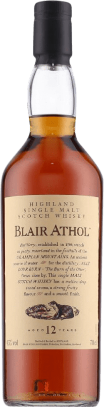 48,95 € Envoi gratuit | Single Malt Whisky Blair Athol Flora & Fauna Edition Highlands Royaume-Uni 12 Ans Bouteille 70 cl