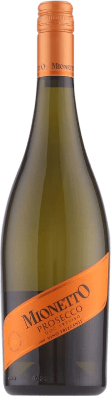 8,95 € Envio grátis | Espumante branco Mionetto Frizzante Seco I.G.T. Treviso Treviso Itália Prosecco Garrafa 75 cl