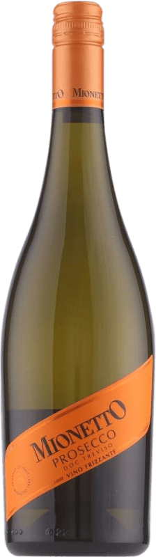 8,95 € Envío gratis | Espumoso blanco Mionetto Frizzante Seco I.G.T. Treviso Treviso Italia Prosecco Botella 75 cl