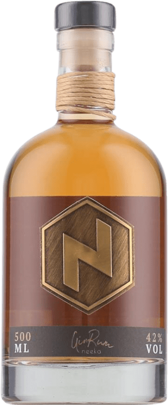 54,95 € Envio grátis | Gin Neeka GinRum Gold Alemanha Garrafa Medium 50 cl