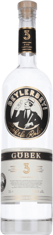 275,95 € 免费送货 | 拉基酒 Beylerbeyi Göbek 土耳其 特殊瓶 3 L Anís — 茴香