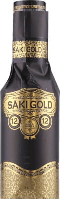 17,95 € Envio grátis | Anis Saki Raki Gold Turquia Garrafa Pequena 20 cl