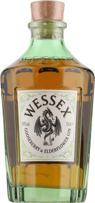 45,95 € Spedizione Gratuita | Gin Wessex Gooseberry and Elderflower Gin Regno Unito Bottiglia 70 cl