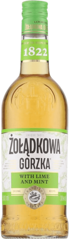 9,95 € Envío gratis | Licores Zoladkowa Gorzka Lime and Mint Polonia Botella Medium 50 cl